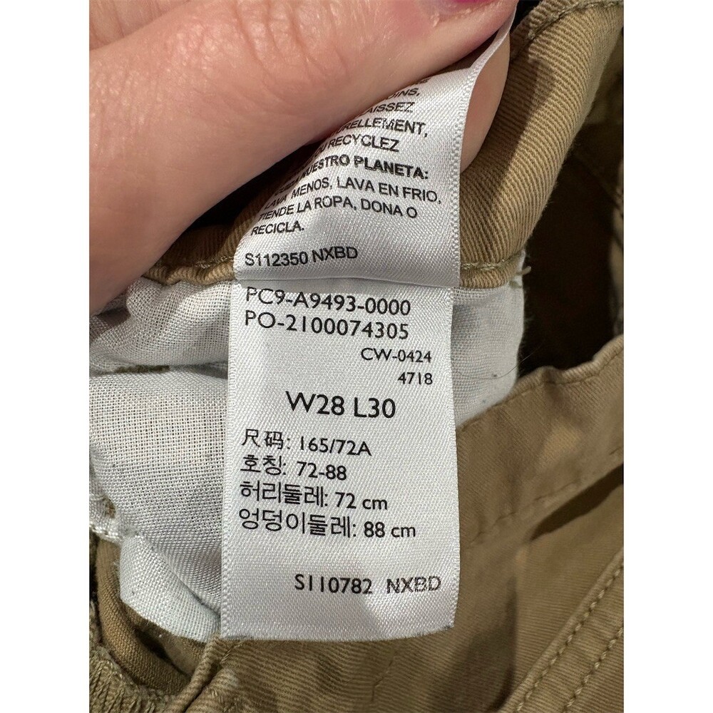 Levi's Signature Jeans Mens W28 L30 Tan Khaki Slim Straight 5-Pocket - Picture 9 of 9